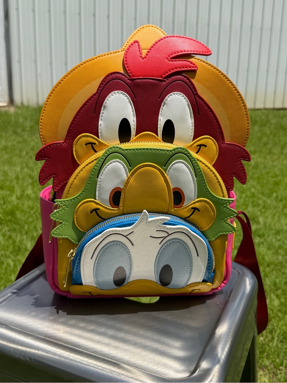 Loungefly Disney The Three Caballeros Figural Mini Backpack
